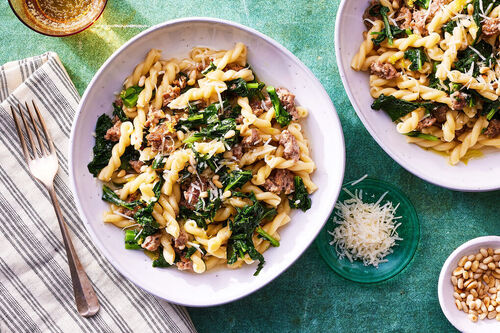 Chicken Sausage & Broccoli Rabe Gemelli