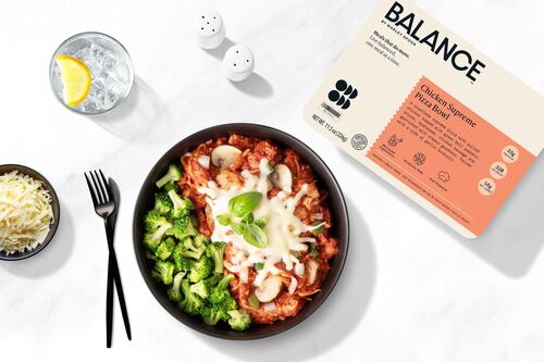 Chicken Supreme Pizza Bowl