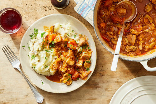 Chicken Thigh Marengo with Double Chicken!