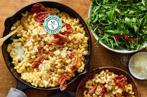 Martha's Best Mac & Cheese Carbonara