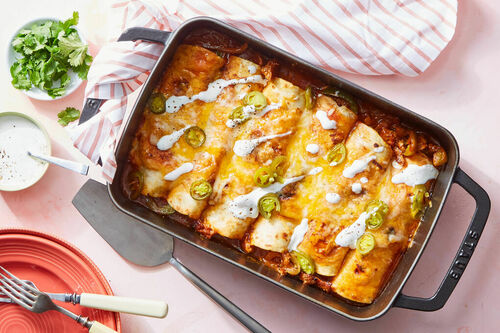 Braised Beef Enchiladas