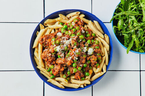 15-Min Ready-Made Beef Bolognese Penne