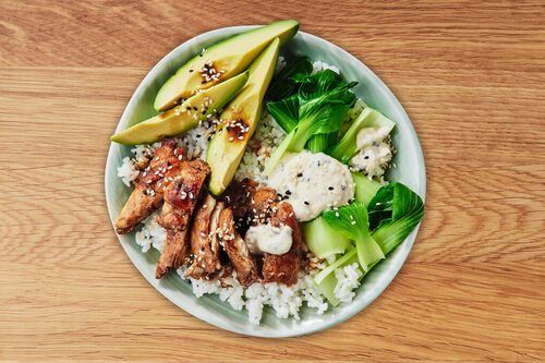 Teriyaki Chicken and Rice
