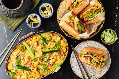 Grilled Pork Banh Mi Banquet