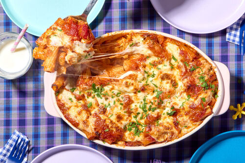 Family Friendly! Baked Rigatoni