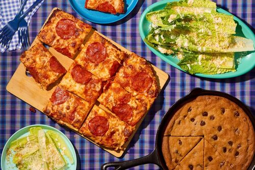 Family Friendly! Sheet Pan Pepperoni Pizza