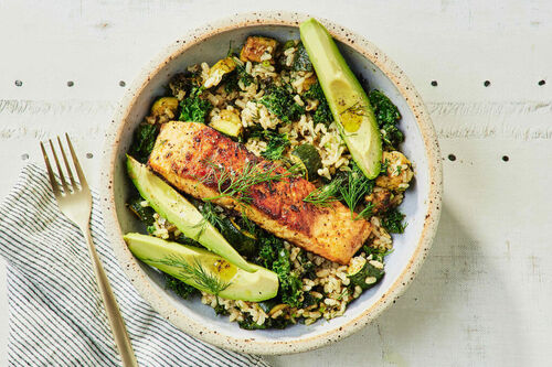 Glow-Up: Crisp Chermoula Salmon