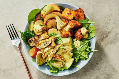 Glow-Up: Chicken and Fresh Nectarine Salad