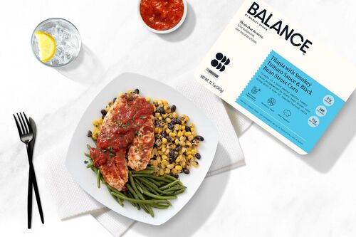 Tilapia with Smoky Tomato Sauce