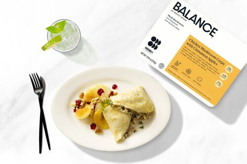 Chicken & Mushroom Crepe