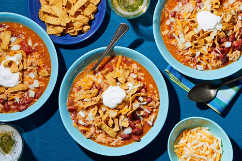 Slow Cooker Turkey Chili