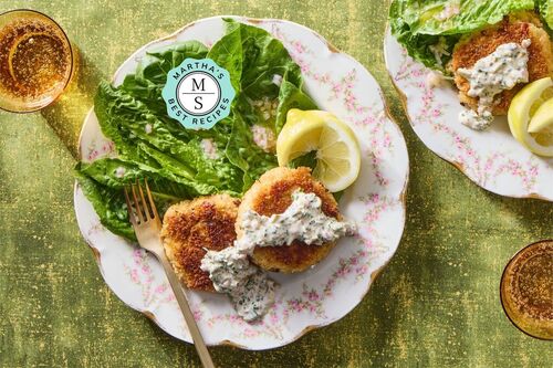 Martha's Best Crispy Crab Cakes