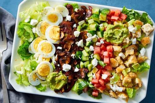 Cobb Salad with Readymade Chicken