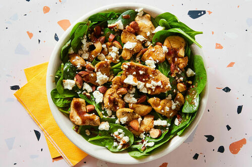 Balsamic Chicken Salad with Double Chicken!