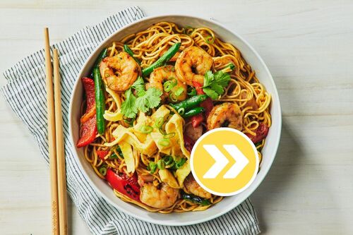 Aromatic Singaporean Double the Prawn Noodles