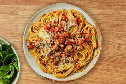 No-Fuss Pork Spaghetti