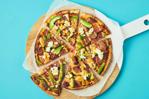 Speedy Tex-Mex Chorizo Pizzas