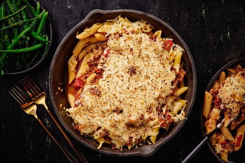 Ultimate Greek Lamb and Haloumi Pastitsio