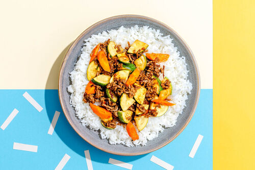 Koreanische Rinderhackpfanne