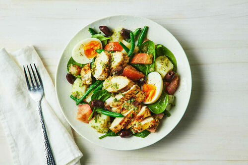 Calorie-Conscious Chargrilled Chicken Salad