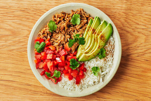 Pork Carnitas Burrito Bowl