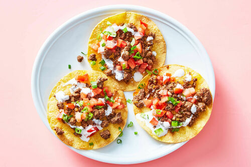 Chicken Tostadas