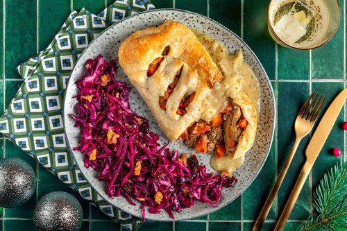 Kürbisstrudel Wellington