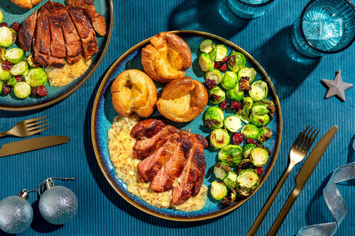 „Steak“ von Planted mit Salbeisauce