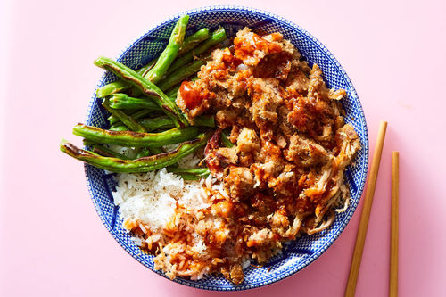 Japanese Pulled Pork Rice Bowl