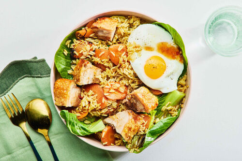 Taste of Thailand Pork Belly Fried Rice