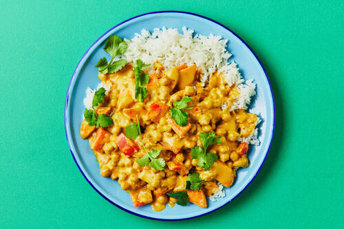 Thai Yellow Chickpea Curry