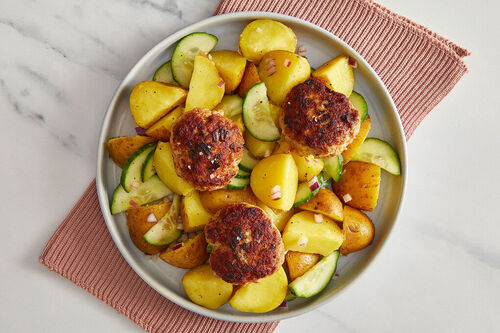 Herzhafte Putenhackbällchen