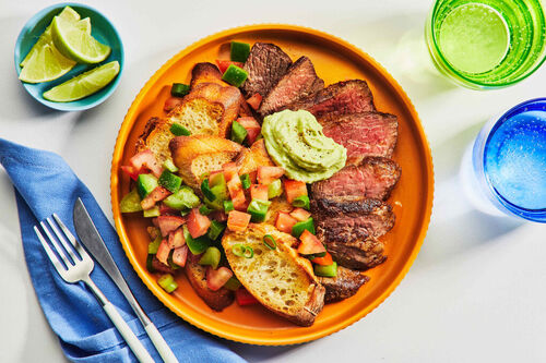 Roasted Beef Rump Cap and Chunky Salsa