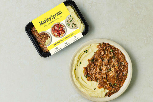 Lamb Ragu with Mashed Potato