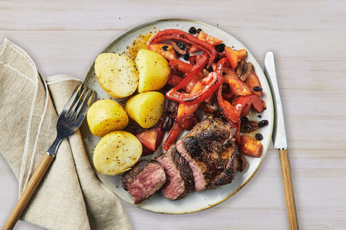 Herbed Beef Rump Steak