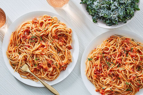 Buttery Tomato Gluten Free Fettucine