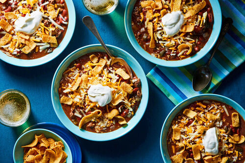 Tailgate! Slow Cooker Beef Chili