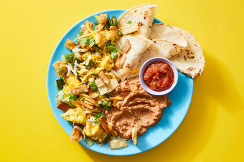Migas Breakfast Tacos