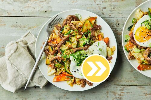 Rice-Free Spicy Miso-Ginger Double the Beef