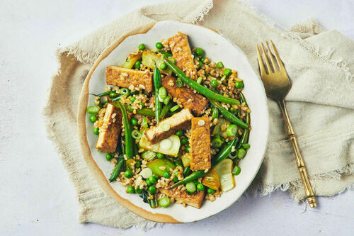 Nutritious Satay Tofu Stir-Fry