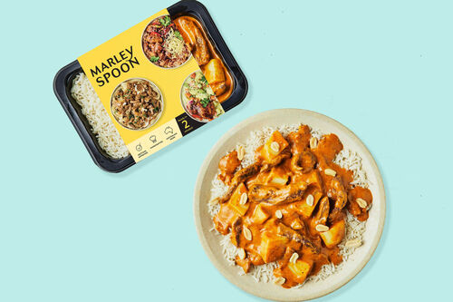 Beef Massaman with Steamed Rice