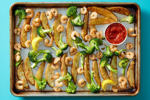 Shrimp Cocktail Pan Roast with Large Shrimp!