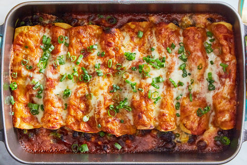 Vegetable Enchiladas