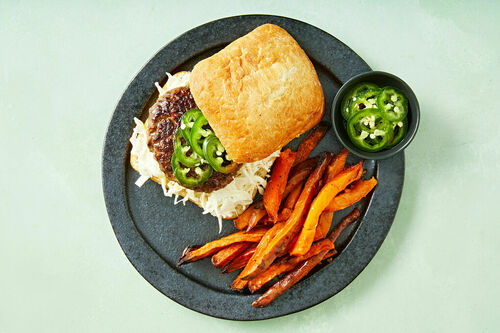 South of the Border Beef Burgers