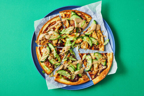 Peking Chicken Pizzas