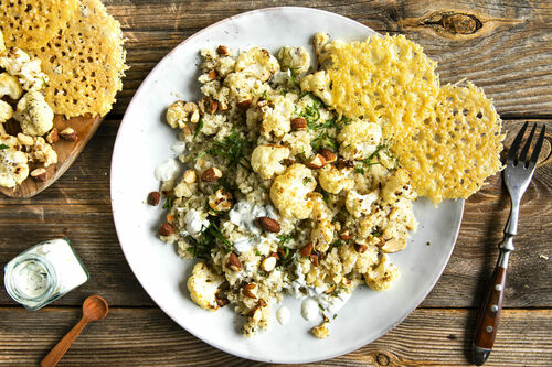 Cremiges Blumenkohlrisotto