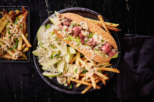 Ultimate Steak au Poivre Sandwiches