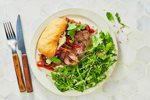 15-Min Steak and Aioli Sandwich