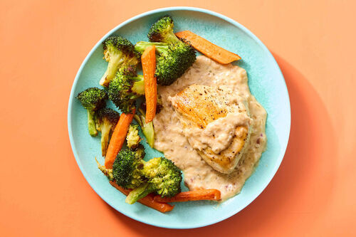 Low-Carb Creamy Chicken Dijon