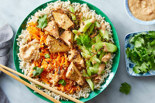 Coconut Tofu Buddha Bowl